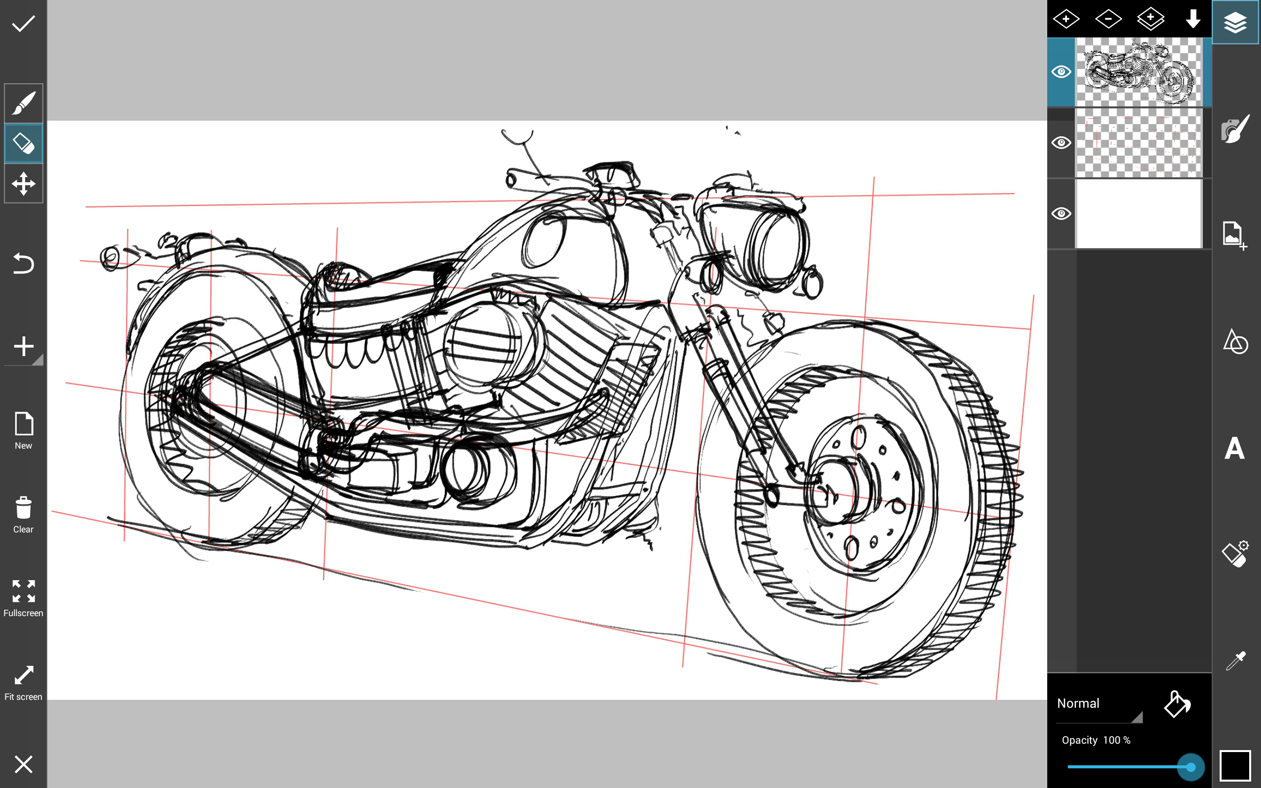 Tutorial: How to Draw a Motorcycle with PicsArt Drawing Tools - Create