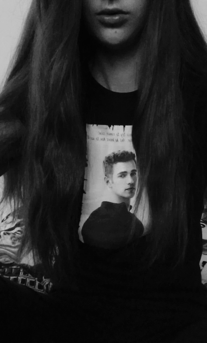 Hayden Christensen Starwars Shirt Picsart B W